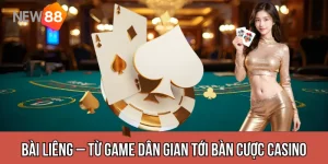 Bài Liêng – Từ game dân gian tới bàn cược chuẩn casino